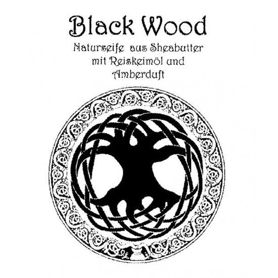 Herbe Duftseife aus Sheabutter "Blackwood"