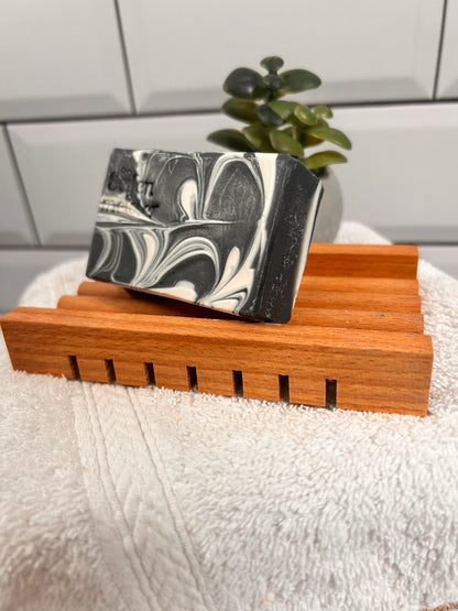 Herbe Duftseife aus Sheabutter "Blackwood" Sonderedition