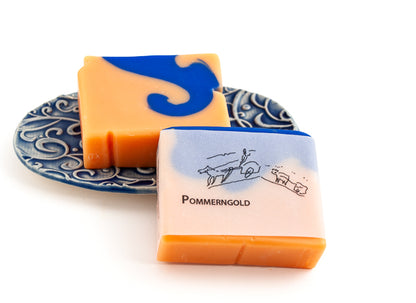 Meeresfrische Naturseife "Pommerngold"