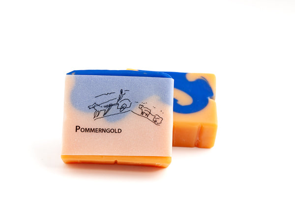 Meeresfrische Naturseife "Pommerngold"